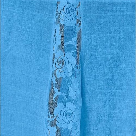 Venus Strapless Maxi Dress with Lace Inserts SZ M - Picture 6 of 8